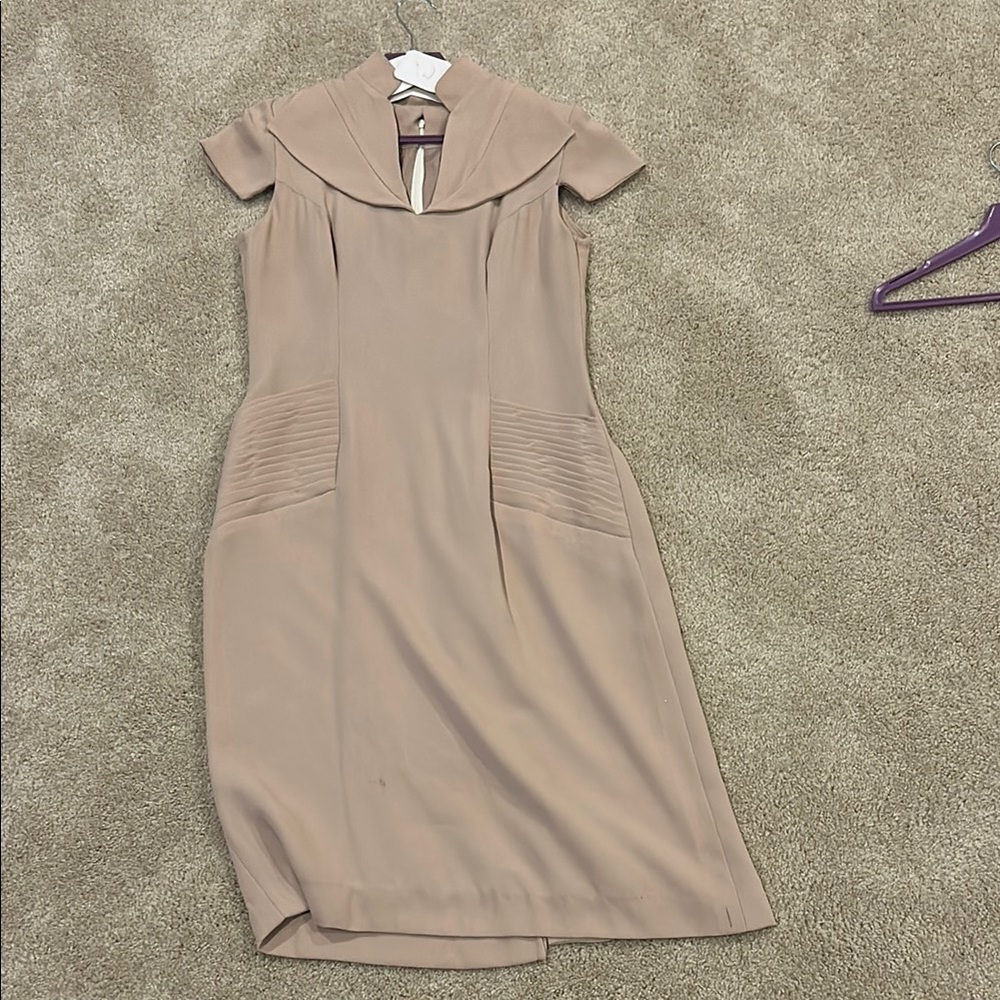 Elegant Tan Dress